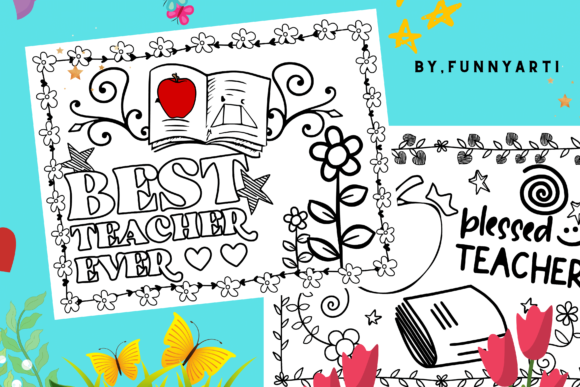 Download Teacher Appreciation Coloring Posters - Premium Resources