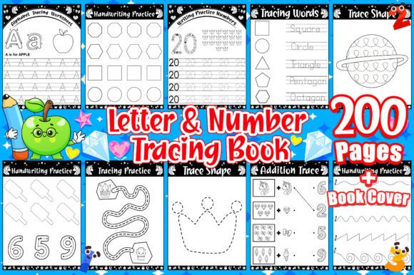 Download Letter and Number Tracing Workbook - Premium Resources