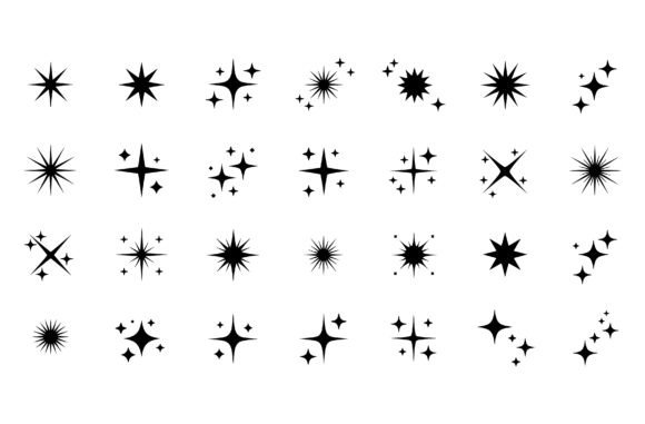 Download Starburst Sparkle SVG Bundle Set - Sparkle Collection