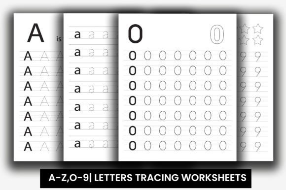 Download Letters Tracing Alphabet Worksheets - Premium Bundle